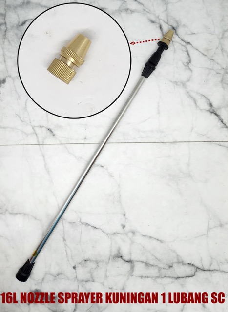 16L           NOZZLE SPRAYER (1 HOLE) SC